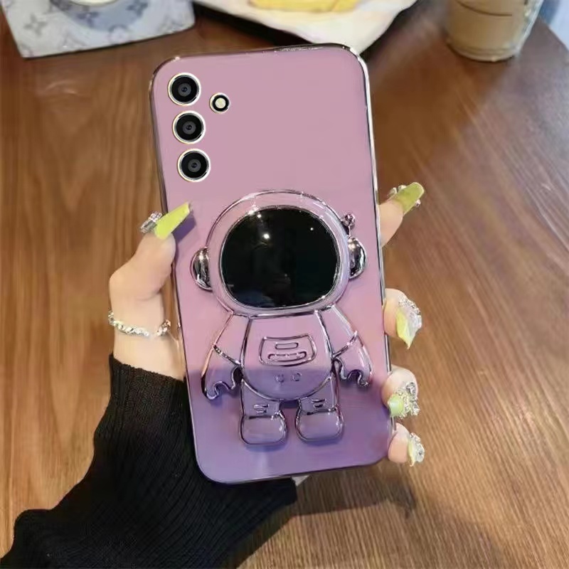 เคส TPU ขอบตรง สำหรับ Samsung A06 A16 A55 A35 A25 A05S A05 A15 A24 A34 A54 A14 A04S แบบนิ่ม TPU กันกระแทก
