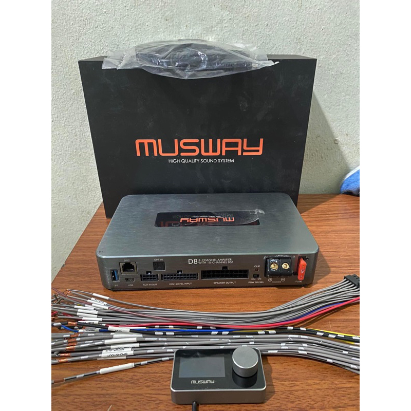 Musway D8 DSP with AMP