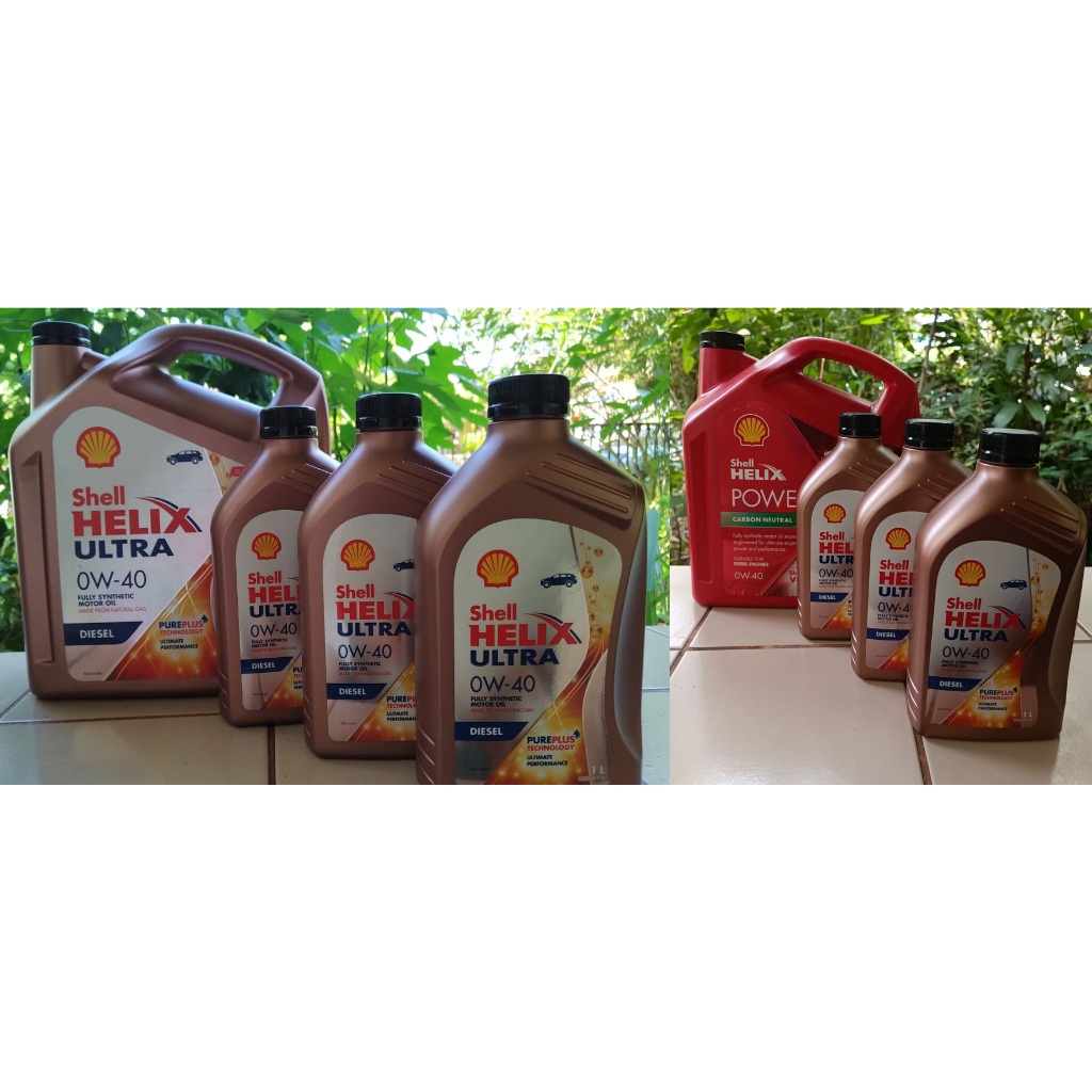 น้ำมันเครื่องสังเคราะห์แท้จากเซลสำหรับเครื่องยนต์ดีเซล(Ultra/Power)0w40