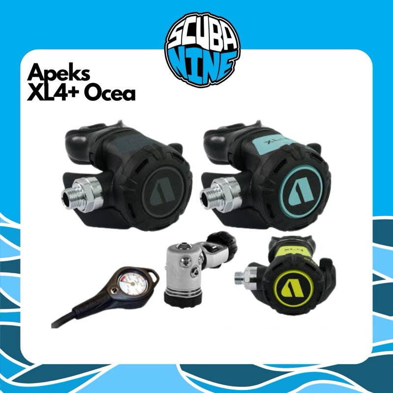 ใหม่ล่าสุด !!! Apeks regulator รุ่น XL4+ ocea ครบชุด