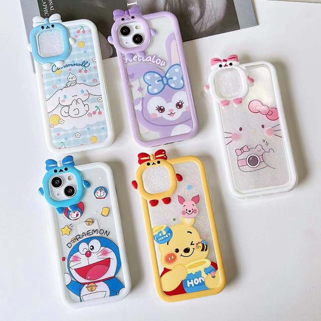 เคสกล้องลูกเจี๊ยบ สกรีนลายการ์ตูนน่ารักๆ สำหรับรุ่น i11 i11promax i12 i12pro i12promax i14 i14pro i14promax