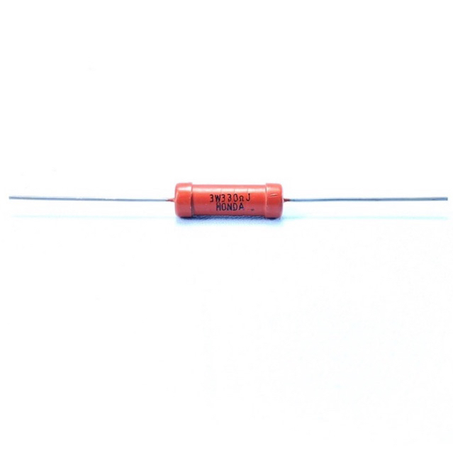 R 3W 330 ohm RESISTOR ญี่ปุ่น  Power Wire wound resistor  Honda Japan (4 ชิ้น) Res