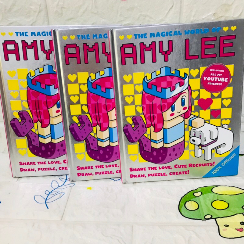 The Magical world of AMY LEE หนังสือกิจกรรมปกแข็งมือสอง-al1 กล่อง4