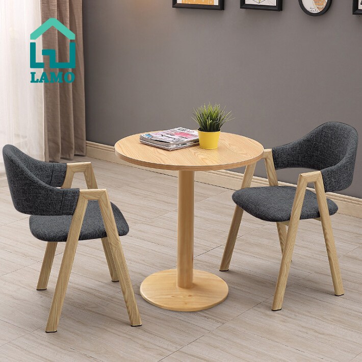 【🛫จัดส่งจากกรุงเทพฯ】โต๊ะ คาเฟ่ พร้อม 2 ที่นั่ เก้าอี้ ชุดโต๊ะกินข้าว 60 cm  ชุดโต๊ะทานข้าว