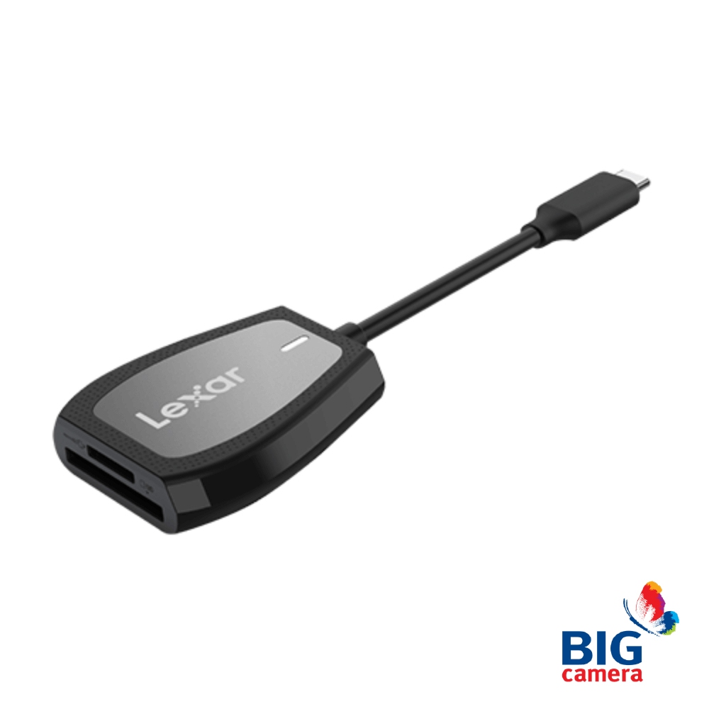 LEXAR RW470 2-IN-1 TYPE-C READER USB 3.2 GEN 1 [LXR-LRW470U-RNHNG] - การ์ดรีดเดอร์