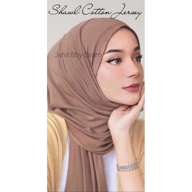 ✨ [Shawl jersy] ผ้าคลุมเจสซี่พันยาว📍ผ้าคลุมยืด