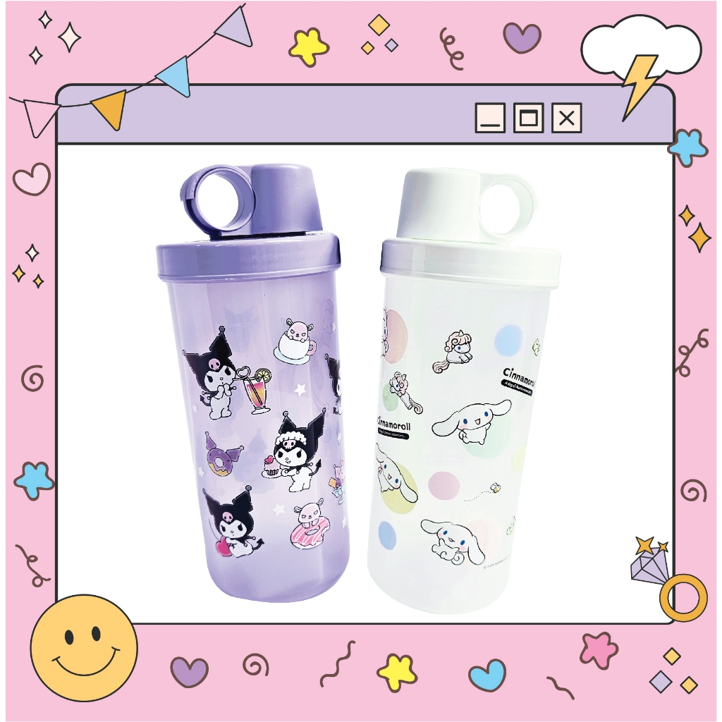 แก้วเชค Kuromi , Cinnamoroll, My Melody, Kitty