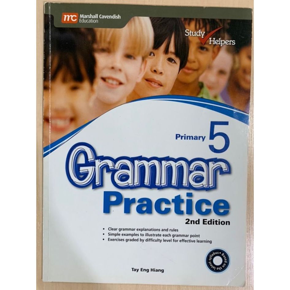 หนังสือมือสอง หนังสือ Grammar Pratics Primary 5 Tay Eng Hiang 2 nd Edition หนังสือ Textbook English Grammar