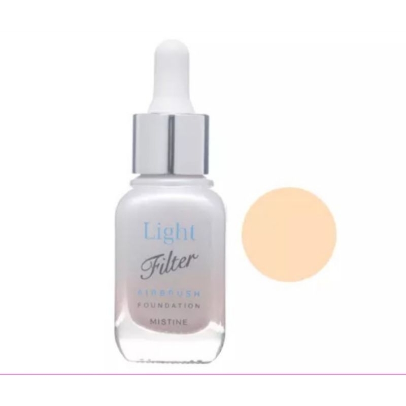 ครีมรองพื้น มิสทิน ไลท์ฟิลเตอร์แอร์บรัชฟาวเดชันSPF30 พีเอ+++