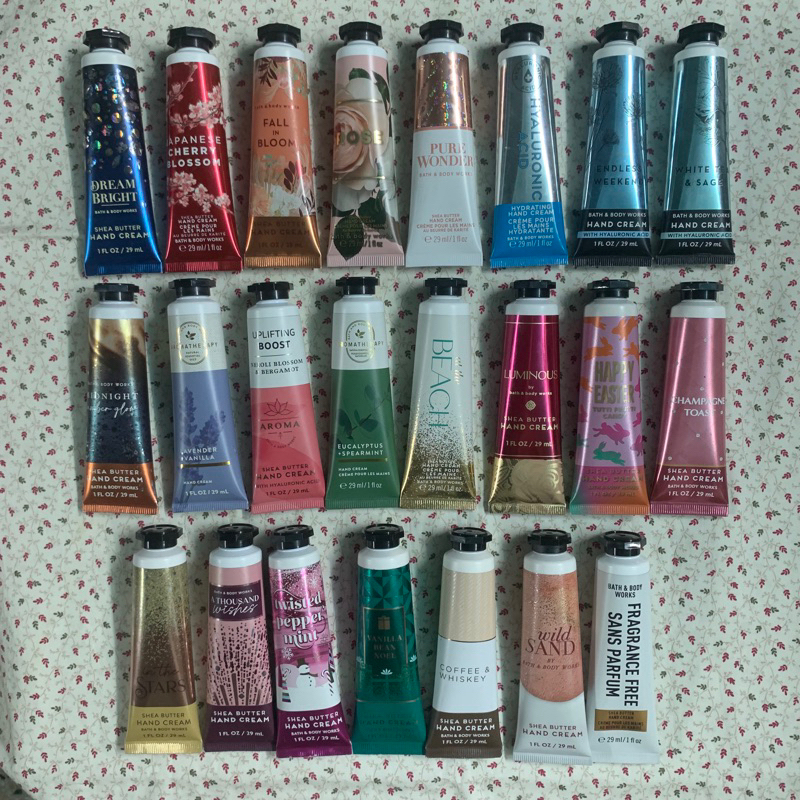 hand cream จาก bathandbodywork