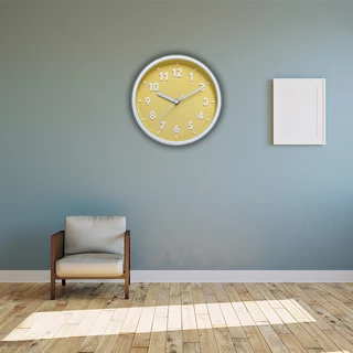 นาฬิกาแขวนผนัง 8 นิ้ว นาฬิกาแขวนผนังสีพาสเทลตัวเลข3D ขนาด 8 นิ้ว นาฬิกาแต่งห้องวัยรุ่นน่ารักเดินเงียบ