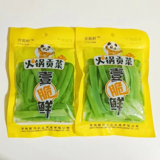 ผักส่วยสดหม้อไฟ เคี้ยวกรอบๆ ผักมอส ผักสดหม้อไฟ 258g 鲜贡菜