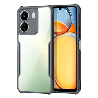 HHL ตรงรุ่น For Redmi 13C เคสหลังใส สำหรับXiaomi Redmi 13C / Poco C65เคสใสกันกระแทก สำหรับ โปโก้ C65 เสี่ยวมี่ เรดมี่13C