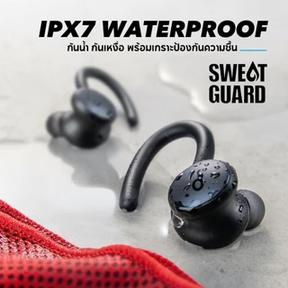 Soundcore Sport X10 หูฟังบลูทูธออกกำลังกาย Sport Earbuds,Deep Bass, IPX7 หูฟังใส่สบายกระชับพอดี
