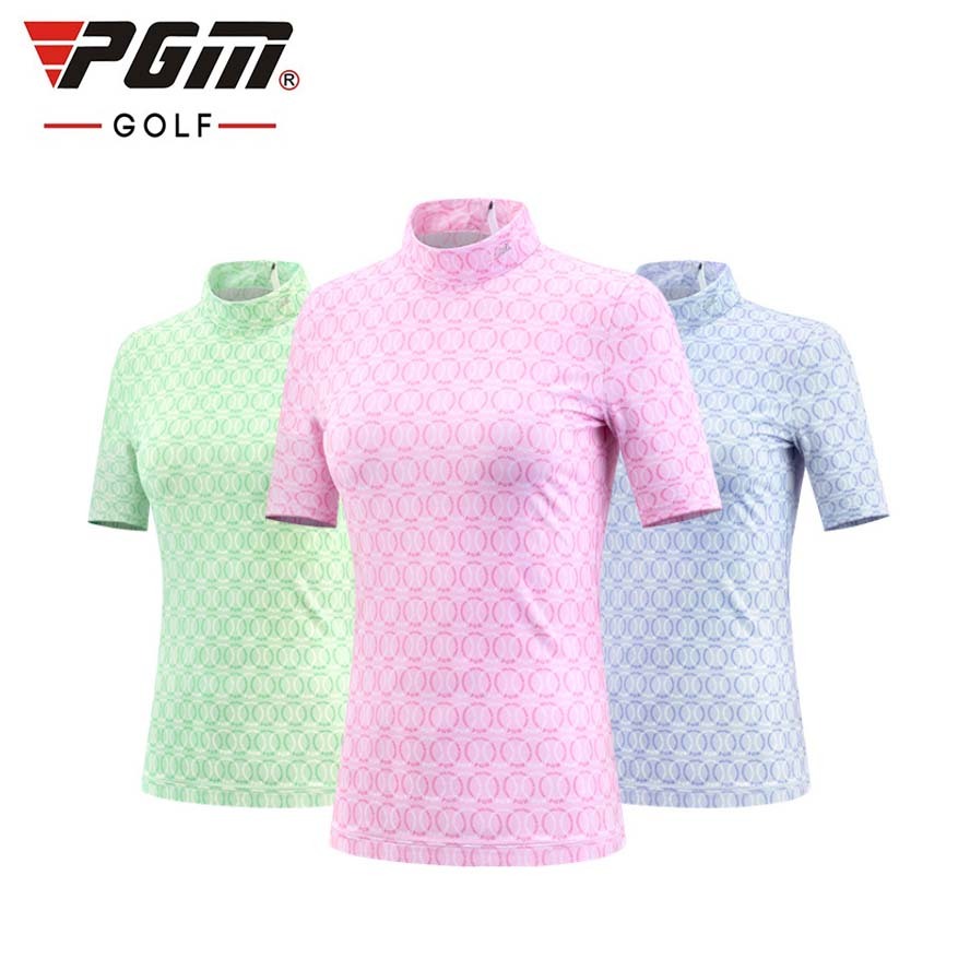 11GOLF เสื้อกอล์ฟ ผู้หญิง PGM Women's Golf Shirt YF467