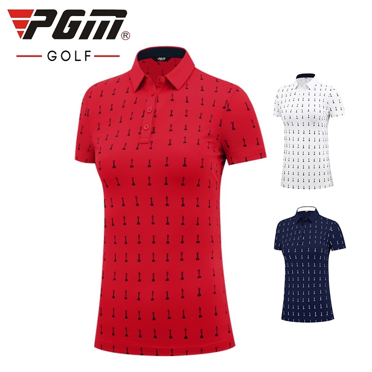 [11GOLF] PGM Women's Golf Shirt - YF282 - เสื้อกอล์ฟ ผู้หญิง