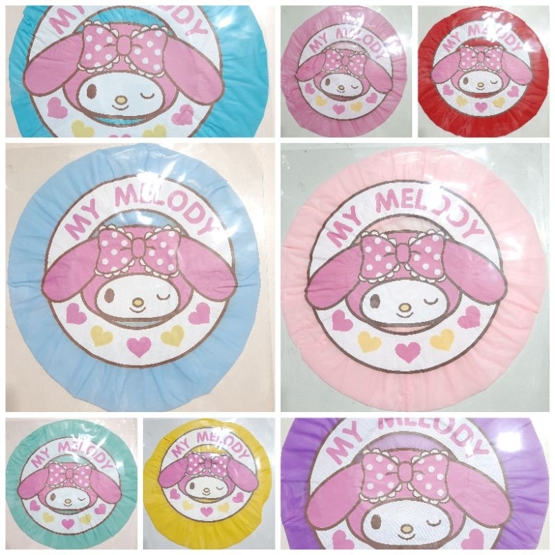 👒หมวกอาบน้ำ มายเมโลดี้6 หมวกคลุมผมอาบน้ำ