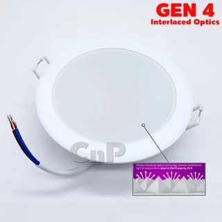 PHILIPS โคมไฟดาวน์ไลท์ ฝังฝ้า 4 นิ้ว (4") Panel LED 9W ฟิลิปส์ รุ่น MESON IO 59449