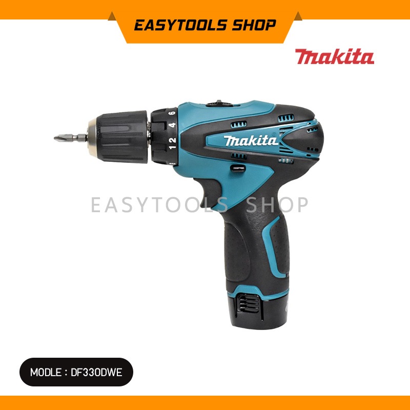 MAKITA รุ่่น DF330DWE สว่านไขควงไร้สาย 10.8V