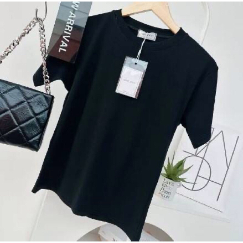 012#เสื้อยืดยูนิBasicแขนสั้น