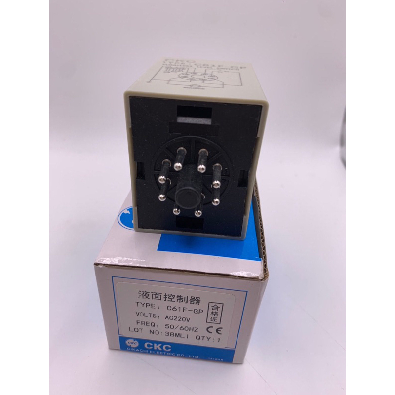 CKC แท้  C61F-GP Level Switch  AC220V รีเลย์ ระดับสวิตช์ระดับ สวิตช์ควบคุมระดับน้ำ ปั๊ม สวิตช์อัตโนมัติ พร้อมฐาน