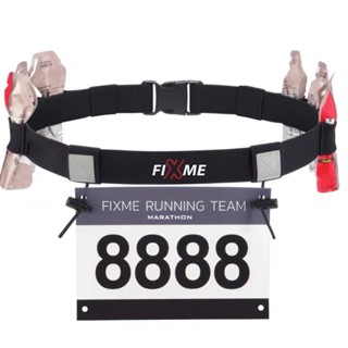 สายติดBib รุ่น FIXME Elestic สายติดเบอร์ สายพกเจล