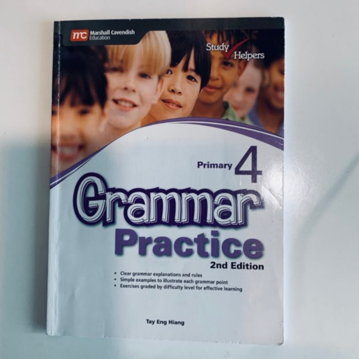 หนังสือมือสอง หนังสือเรียนภาษาอังกฤษ Grammar Practice Primary 4 Tay Eng Hiang หนังสือ Textbook English Grammar