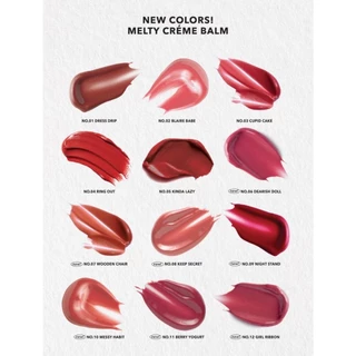 (แพ็คคู่) ลิปบาล์มฟินิชกลอส Gala Camille Melty Creme Balm ลิปบาล์มฟินิชกลอส 1.8 g.