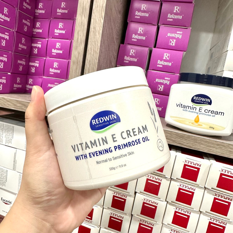 Redwin Sensitive Skin Vitamin E Cream with Evening Primrose Oil 300g.