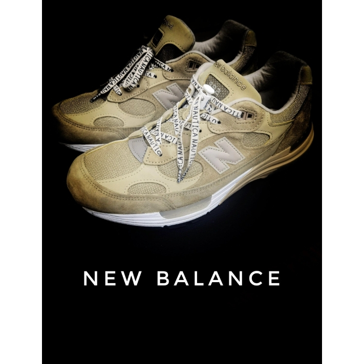 new balance 992 สีกากี รองเท้าผ้าใบ ของแท้ 100 %