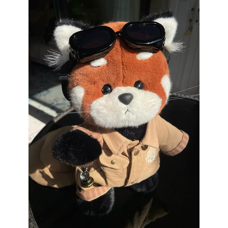 (พรีออเดอร์) RED PANDA WITH EXPLORER SUIT (30CM) - รูปที่ 5