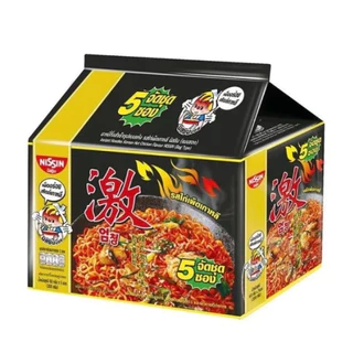 นิสชิน nissin นิชชิน บะหมี่กึ่งสำเร็จรุป แพ็ค5ซอง