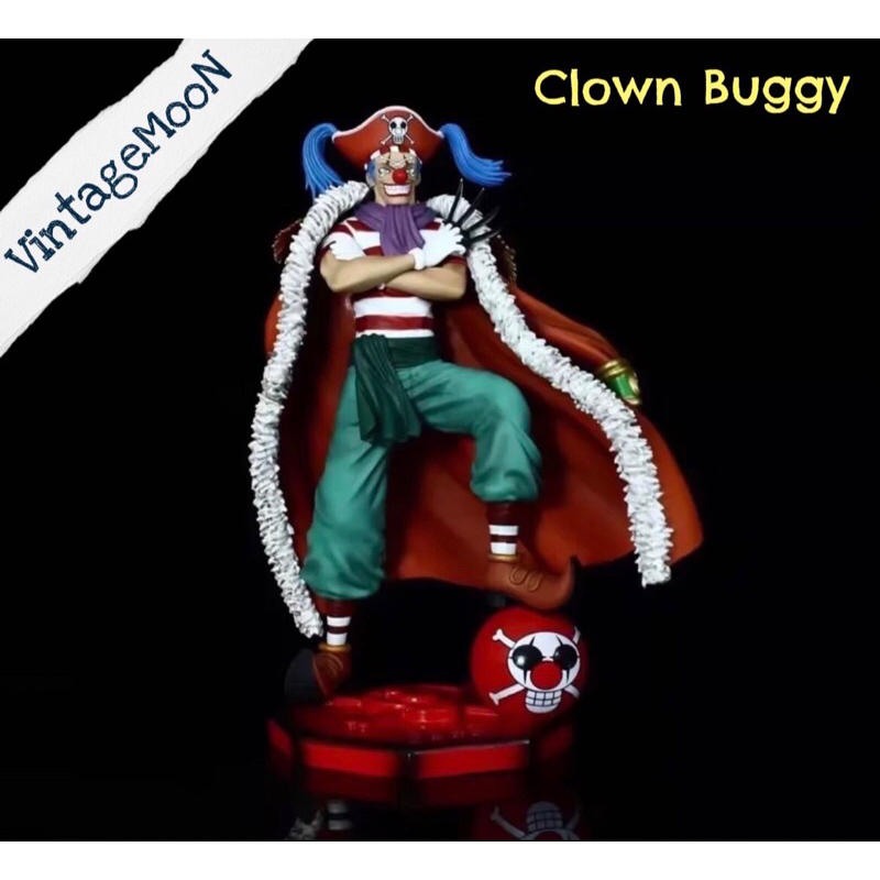 ONE PIECE: BUGGY โจรสลัด ตัวตลก บักกี้ PVC STATUE FIGURE 26 cm