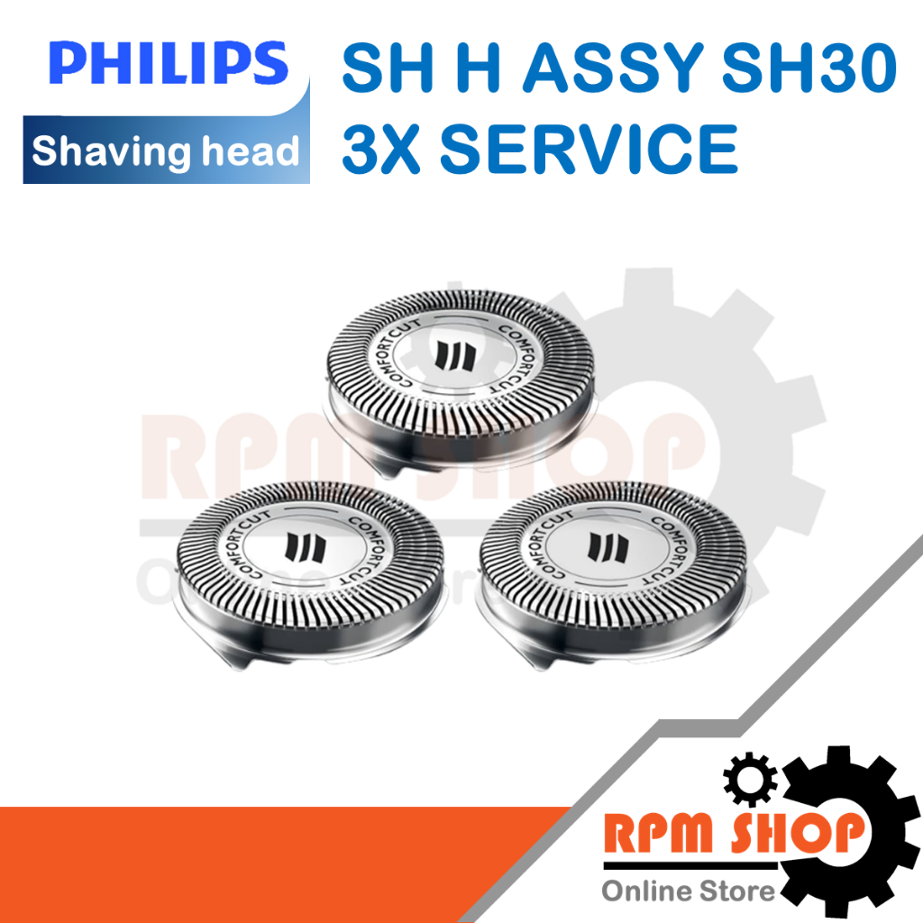 SH H ASSY SH30 3X SERVICE อะไหล่แท้สำหรับเครื่องโกนหนวด PHILIPS สามารถใช้ได้กับหลายรุ่น (42220364012