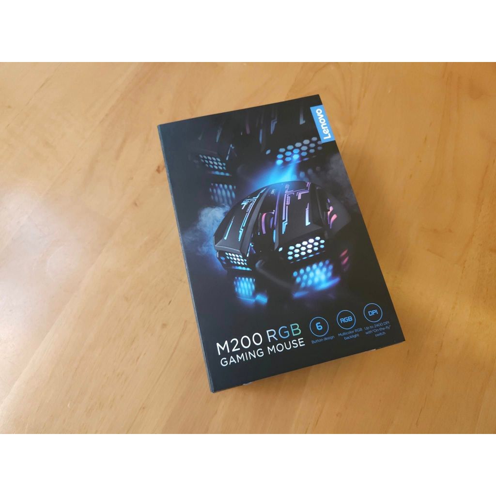 Gaming Mouse Lenovo Legion M200 RGB มือหนึ่งยังไม่แกะ ประกันศูนย์ 3 เดือน