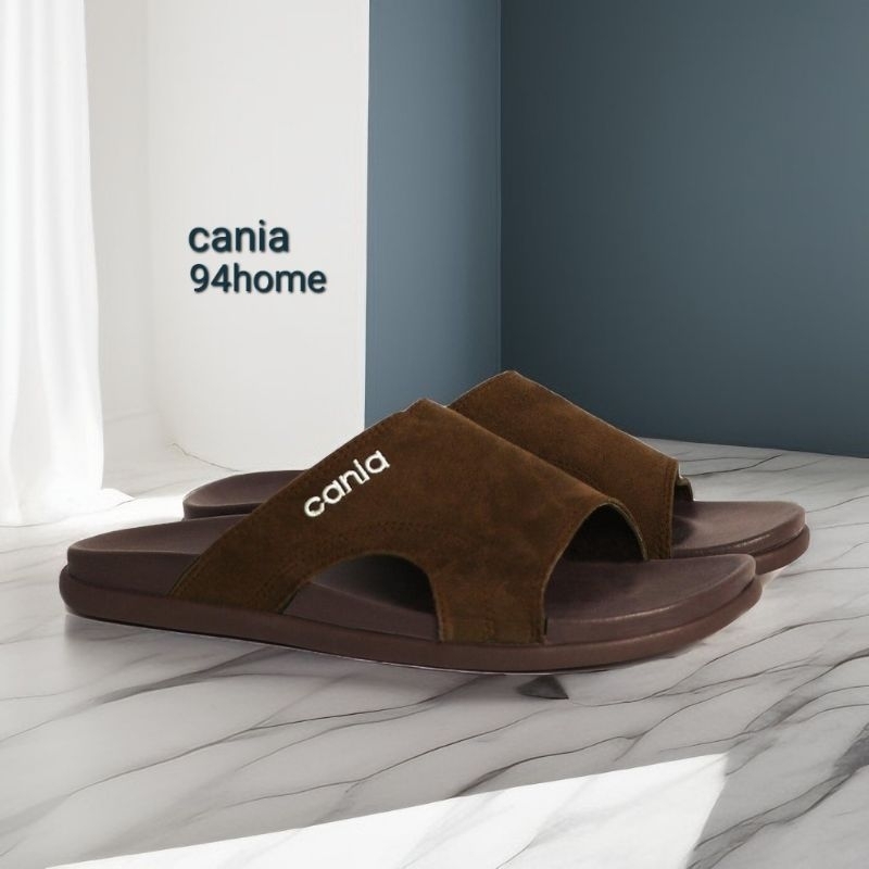 CM12112 คาเนีย รองเท้าแตะหนังกลับ แบบสวม Size 40-46 (แท้100%)