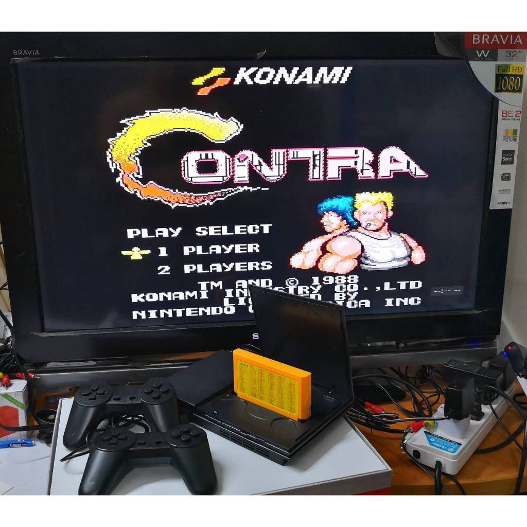 แฟมิลี่ps2 360 /เครื่องเล่นวีดีโอเกม 8บิต /Famicom /Family /FC COMPACT /ps2
