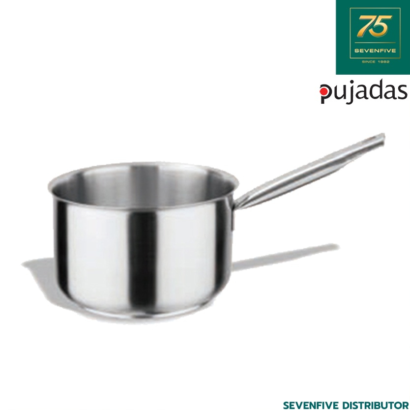 PUJADAS หม้อซอส หม้อด้าม หม้อสแตนเลส หม้อซอสมีด้ามสแตนเลส สแตนเลส304 ขนาด16-32ซม. PUJ1-202