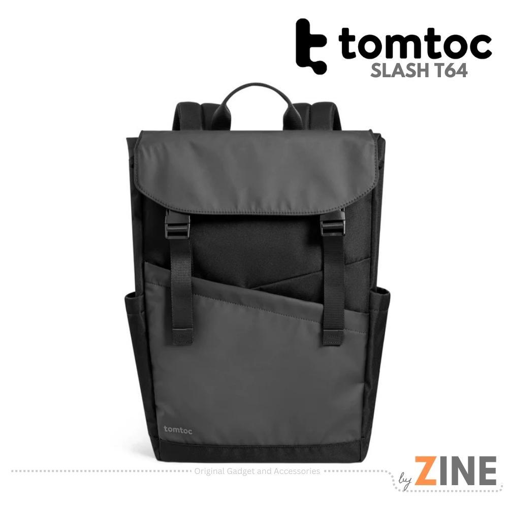 Tomtoc Slash T64 กระเป๋าเป้สำหรับ Macbook Pro, Air ขนาด 13-16" พร้อมช่องใส่ iPad Pro 11-12.9" และ Ta