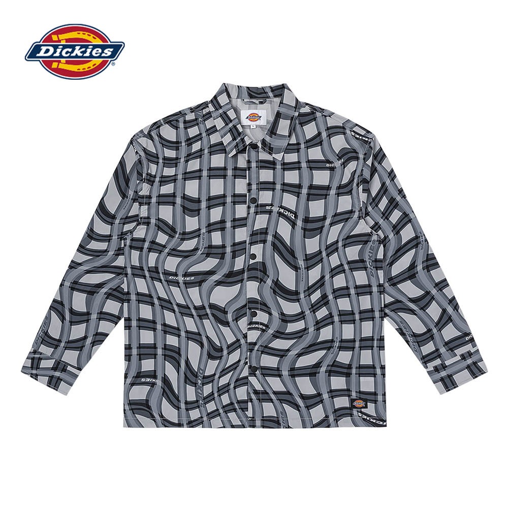 DICKIES MENS SHIRTS LS CURVY PLAID เสื้อเชิ้ต ผู้ชาย