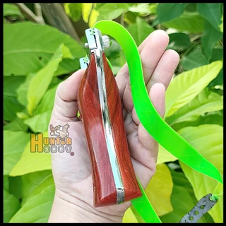 หนังสติ๊ก🎯รุ่นซามูลายไม้ ศูนย์เล็งแม่นยำ แข็งแรง น้ำหนักเบา ด้ามจับกระชับมือ ฟรียางแบน 2 เส้น จัดส่งไวครับ