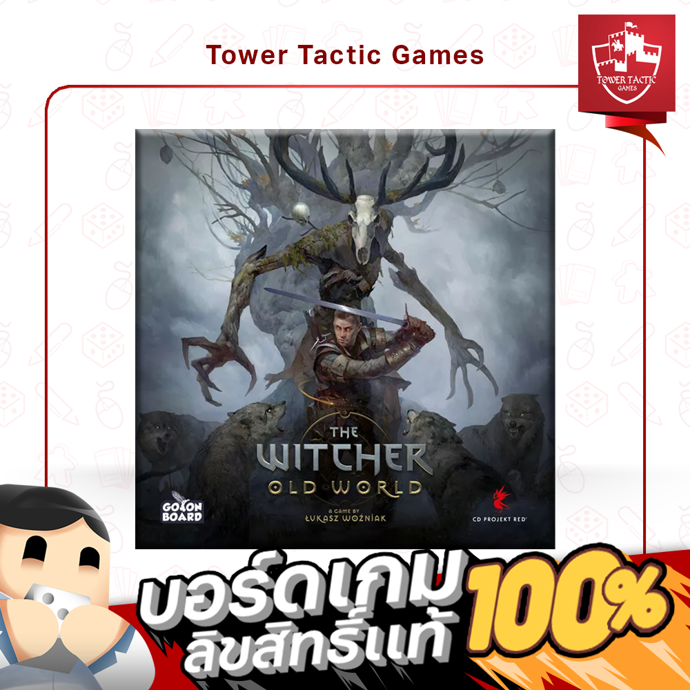 The Witcher: The Old World EN - Board Game บอร์ดเกม - Tower Tactic Games ทาวเวอร์ แทคติก เกม