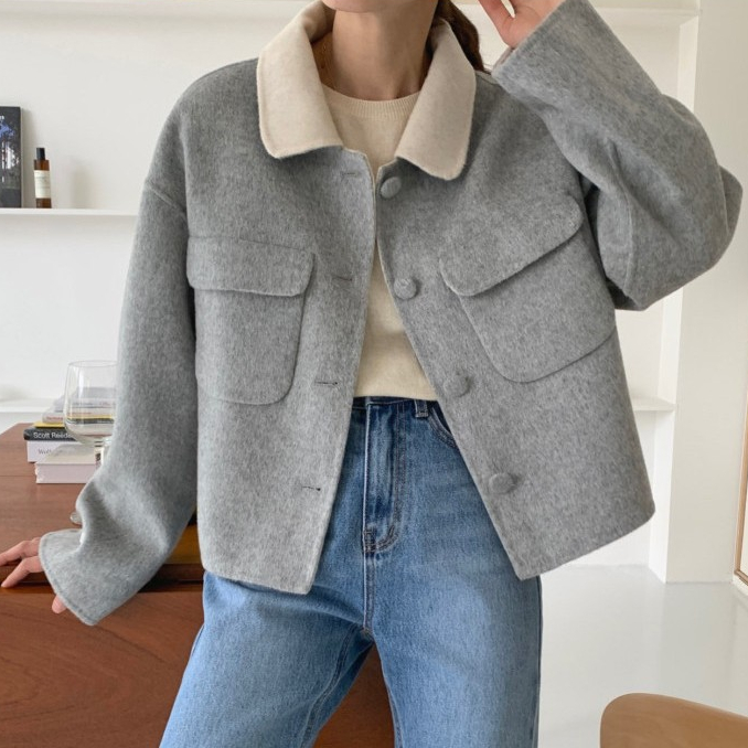 (พร้อมส่ง) เสื้อ แจ็คเก็ต รุ่น Marie Jacket มี 2 สี | PENN STUDIO