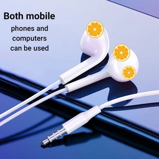 หูฟัง หูฟังมีสาย สำหรับ Android Type-C AUX 3.5mm มีไมค์ในตัว ใช้งานได้กับอุปกรณ์หลายชนิด บรรจุกล่อง คุณภาพเสียงดี