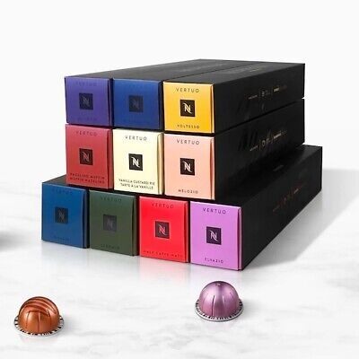 Nespresso Vertuo Coffee Capsules Selection กาแฟแคปซูล (1กล่อง 10แคปซูล)