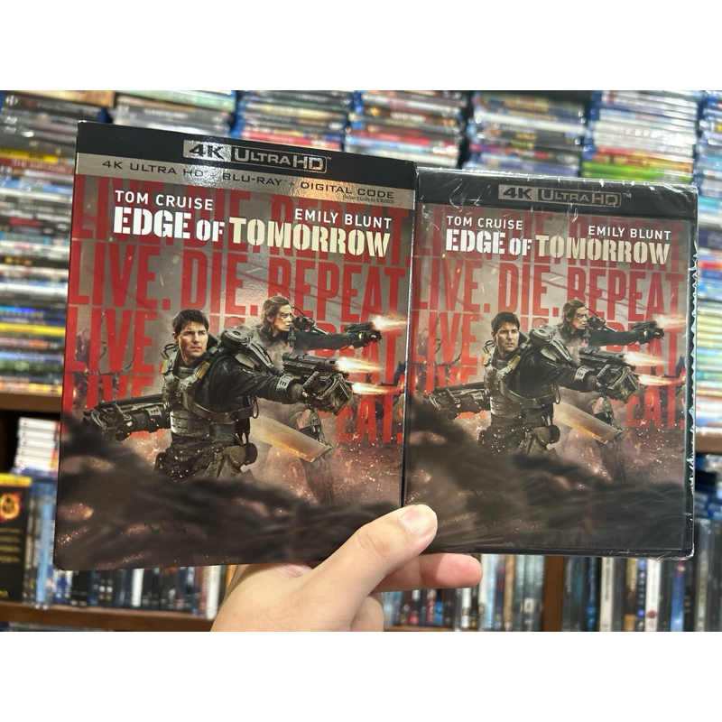 Edge Of Tomorrow : 4K+Blu-ray แผ่นแท้ **รับซื้อ Blu-ray แท้**