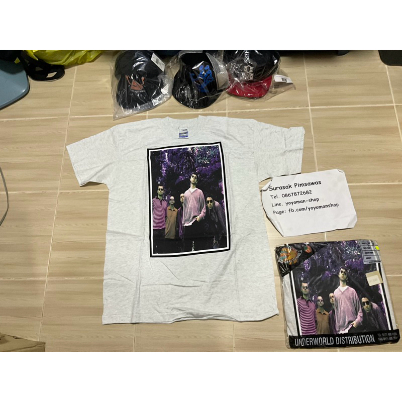 Vintage Oasis t-shirt original package ของแท้มือ1 size L