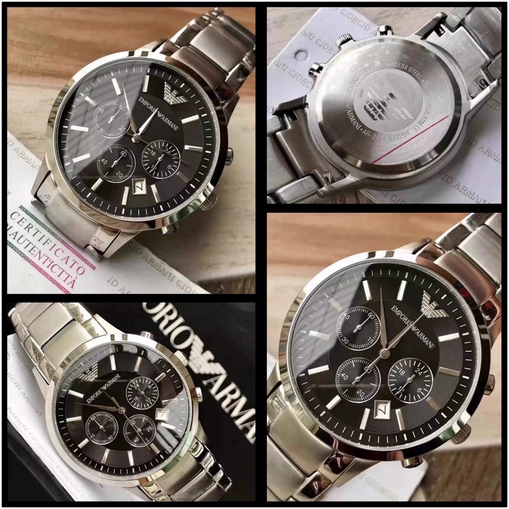 EMPORIO ARMANI นาฬิกาข้อมือผู้ชาย รุ่น AR2434  AR1968 AR2448