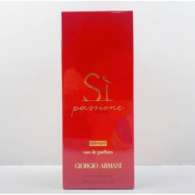 แท้ 💯%Armani Si passione Intense