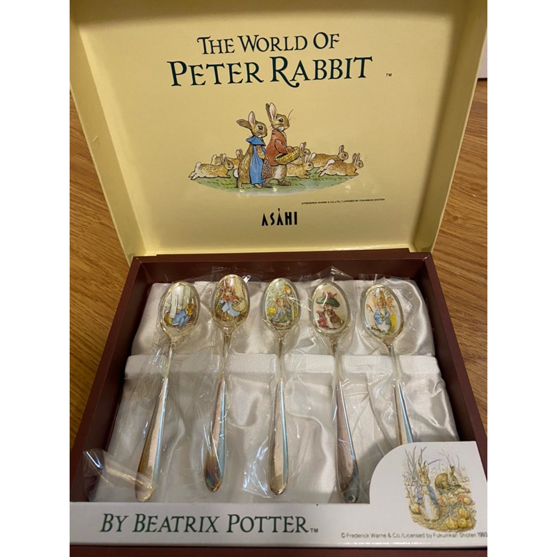 ชุดช้อน Peter Rabbit ของแท้พร้อมกล่อง งานตู้ญี่ปุ่น